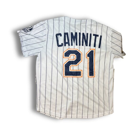 San Diego Padres Ken Caminiti #21 Home Jersey XL Fanatics Authentic Pinstripe - Picture 3 of 5